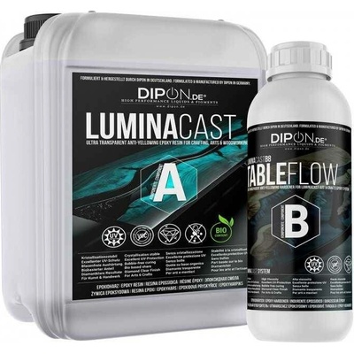 DIPON LuminaCast 8 Table Flow 15 kg