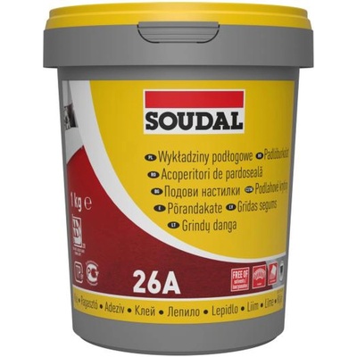 Soudal 26A - лепило за PVC, LVT/винил, мокет и др. 1кг (5556)