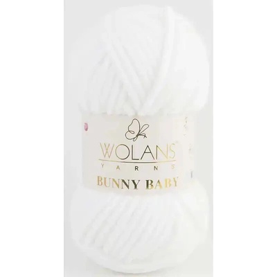 Wolans Bunny Baby 10001 bílá