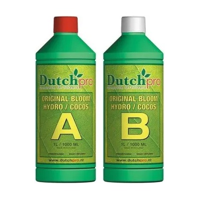 Original Hydro/Coco Bloom A + B /hardwater/- основен минерален тор за цъфтеж в хидропоника/кокос