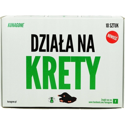 BRAVSON GROUP s.r.o. Pachový odpudzovač krtkov KUNAGONE, set 10 ks