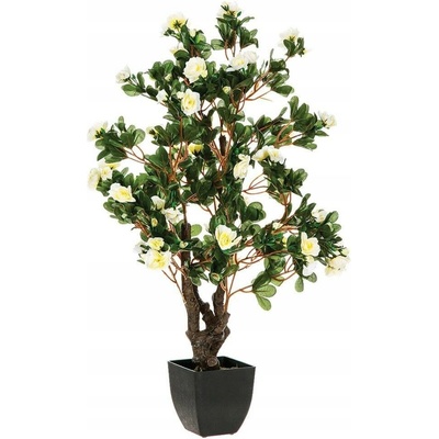 Atmosphera Umělá rostlina AZALIA, barva bílá, 81 cm