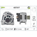 VALEO Alternátor 437317