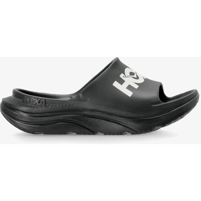 HOKA U ORA ATHLETIC SLIDE Blac Black White