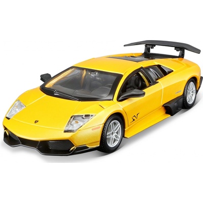 Bburago Plus Murcielago LP 670 4 SV žlutá 1:32