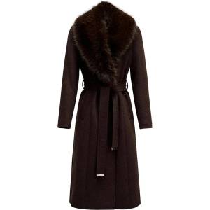 Salsa jeans Палто Salsa jeans 21010407 Slim Fit coat - Brown (Dark Brown V1)