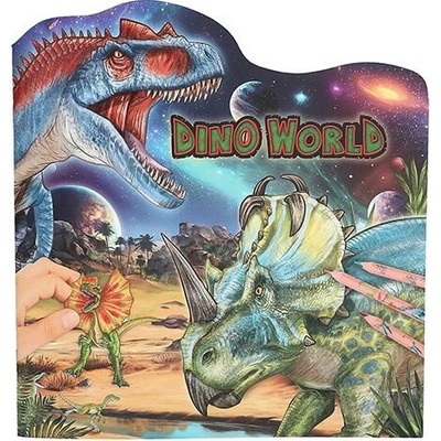 Depesche Germany Dino World Omalovánka se samolepkami 3503683