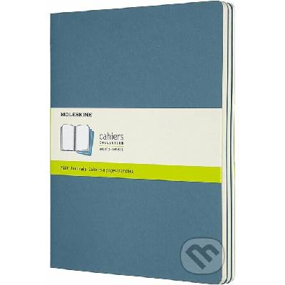 Moleskine sada 3 zošitov modré veľké čisté