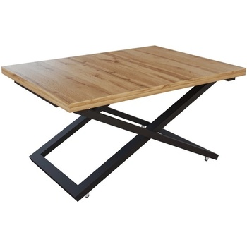 IVM BG Разтегателна маса Валенсия с повдигащ механизъм - дъб вотан