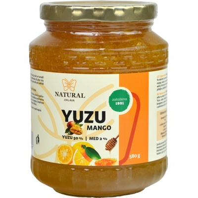 NATURAL JIHLAVA Yuzu mango 580 g