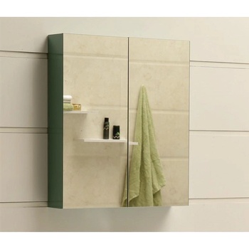 Inter Ceramic Огледален pvc шкаф icmc 6070 green (6070 green up)