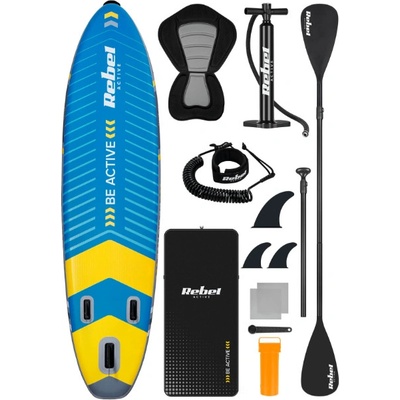 Paddleboard SUP REBEL ACTIVE RBA-4507-BL – Zboží Mobilmania