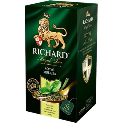 Richard Richard Royal Melissa, zelený čaj Meduňka Richard 25 sáčků
