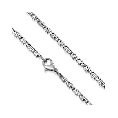 Šperky4U Ocelový řetízek řecký klíč OPE1213-020-50