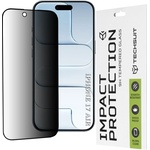 Techsuit Протектор за iPhone 17 Air - Techsuit - 111D Privacy Full Glue - Черен (KF2348991)