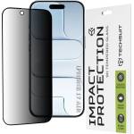 Techsuit Протектор за iPhone 17 Air - Techsuit - 111D Privacy Full Glue - Черен