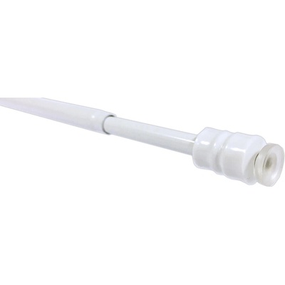 Vitrážová teleskopická tyč FLEX biela 76–120 cm