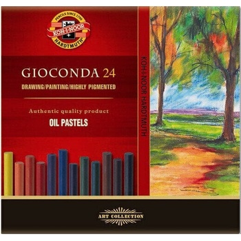 KOH-I-NOOR Gioconda Set of Oil Pastels Комплект маслени пастели 24 бр (8354024001KS)