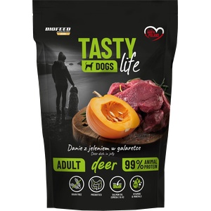 Tasty Dog Life Tasty Dogs Life Еленово месо в желе 500 г