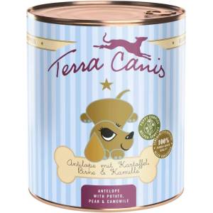 Terra Canis Папийон Антилопа с картоф, круша и лайка 800 г