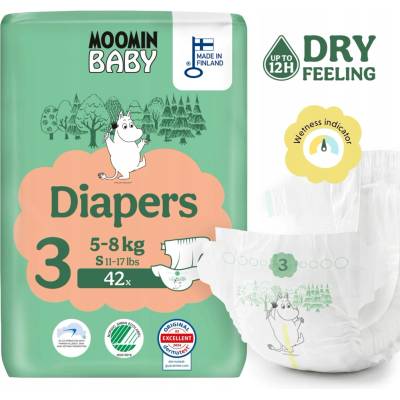 Moomin Baby Mumínkové dítě 3 42 ks