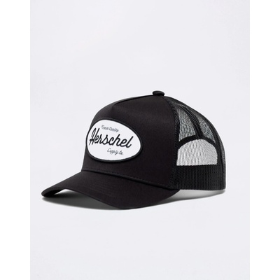 Herschel Supply Whaler Tall Mesh Gas Station Cap Black