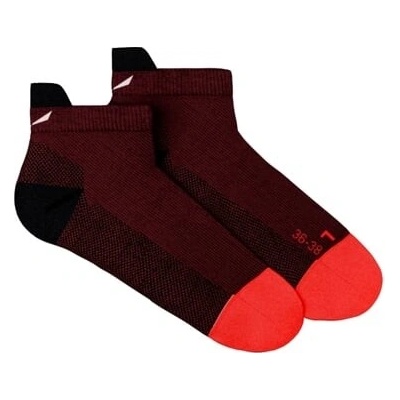 Salewa MTN TRN AM W LOW SOCK Syrah