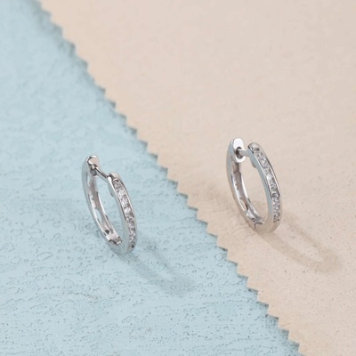 Jan Kos jewellery stříbrné náušnice MHT-2633/SW00