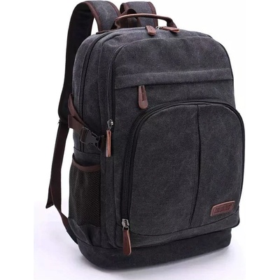 Canvasio Colombo canvas retro černá 26 l