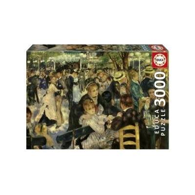 Educa Пъзел Educa Baile en el Moulin De La Galette 3000 Части