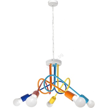 Image 1 of Helam Пендел OXFORD 5xE27/15W/230V (HE276)