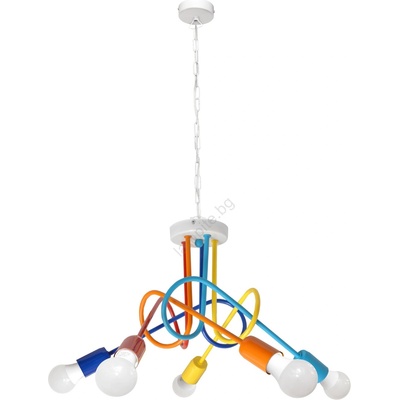 Helam Пендел OXFORD 5xE27/15W/230V (HE276)