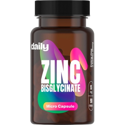 Daily Zinc Bisglycinate 90 kapslí