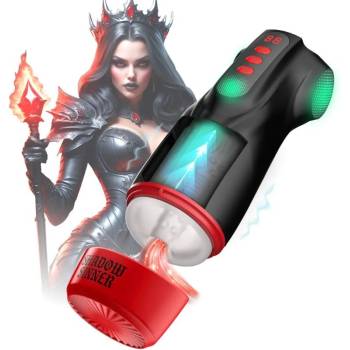 Masturs Автоматичен мастурбатор Masturs Shadow Sinner Raven (26 cm)