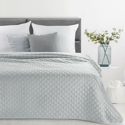 Takoy PREMIUM prehoz SOFIA 4 200x220 cm zo zamatu prešívaný-HF-459251 200 x 220 cm