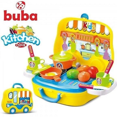 Buba Малка детска кухня Buba Kitchen Cook, 008-919, Жълт цвят (NEW021603)