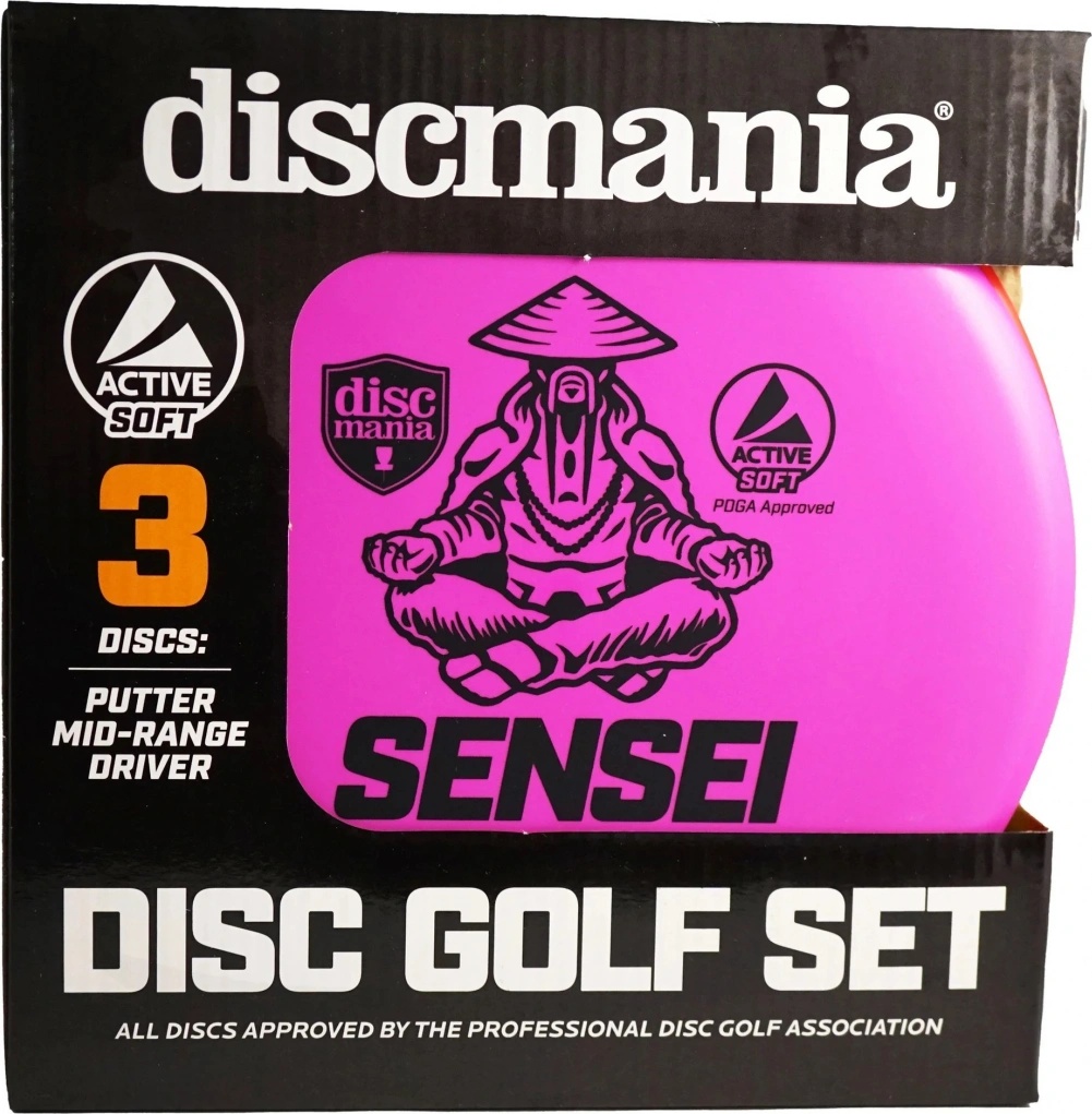Discmania Active Soft sada (putter, midrange, driver)