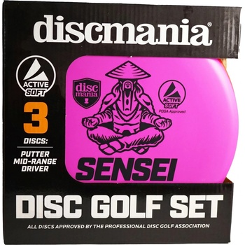 Discmania Active Soft sada (putter, midrange, driver)