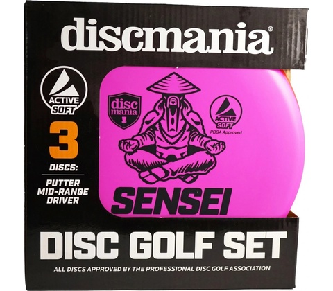 Discmania Active Soft sada (putter, midrange, driver)