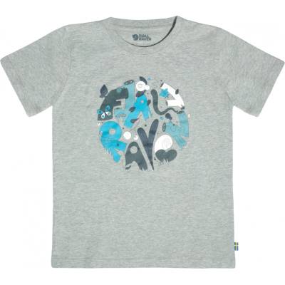 Fjällräven Детска тениска Fjällräven Kid's Forest Findings T-Shirt - Grey / Melange - размер 158 (EU) (704-2212-0120)