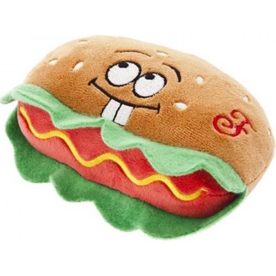 Fuxtreme hamburger plyš+guma pískací 14 cm