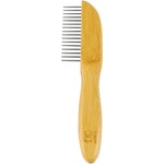 M-PETS BAMBOO Regular Comb with Rotating Teeth 16 teeth - Бамбуков гребен с 16 въртящи се зъбци от 100% естествен бамбук, 6, 5 x 21, 5 см - Белгия 10119799