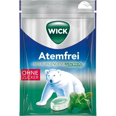 Wick Blau Ohne Zucker Mentol 72 g