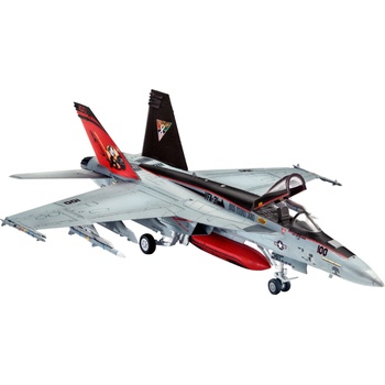 Revell Сглобяем модел Revell - Военен изтребител F/A-18E Супер Хорнет (R03997)