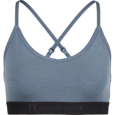 Heber Peak Дамско мериносово термобельо Heber Peak Women's MerinoMix165 PineconeHe. Soft Bra Merino base layer - Smoke Navy - размер XS (115-2682-0311)