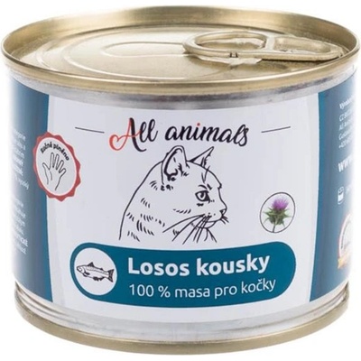 All Animals CAT losos kúsky 200 g