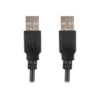 Lanberg USB-A M/M 2.0 kábel 0.5m fekete (CA-USBA-20CU-0005-BK) (CA-USBA-20CU-0005-BK) (CA-USBA-20CU-0005-BK) (CA-USBA-20CU-0005-BK)