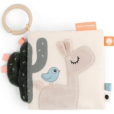 Done by Deer Сензорна книжка Lalee пясъчен цвят (4323569)