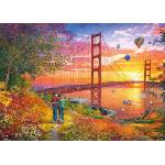 Schmidt Spiele - Puzzle Dominic Davison: Walking to the Golden Gate Bridge - 2 000 piese
