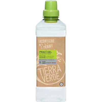 Tierra Verde prací gel z mýdlových ořechů na funkční prádlo s koloidním stříbrem 1 l